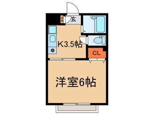 コ－ポ園の物件間取画像